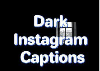 Darkness Quotes For Instagram and Instagram Captions