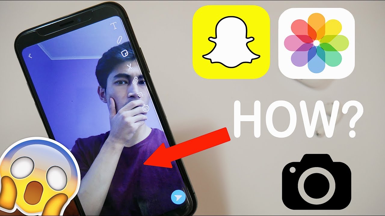 How to Send a Picture on Snapchat from Camera Roll