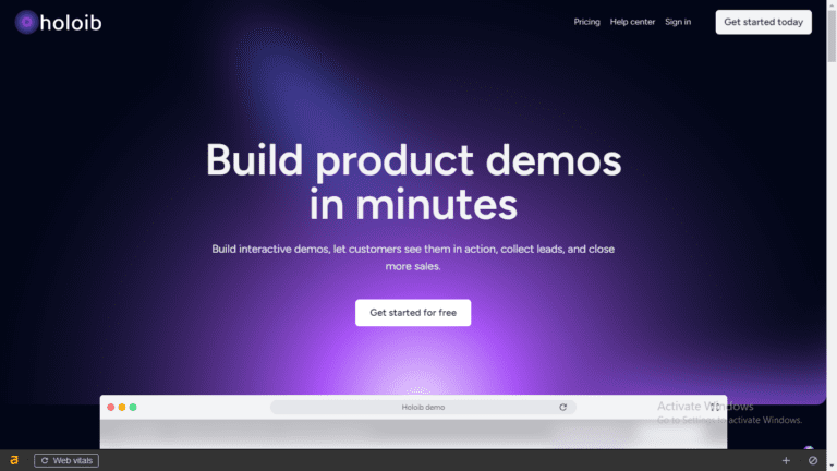 Holoib: AI Generator for Building Interactive Product Demos in Minutes