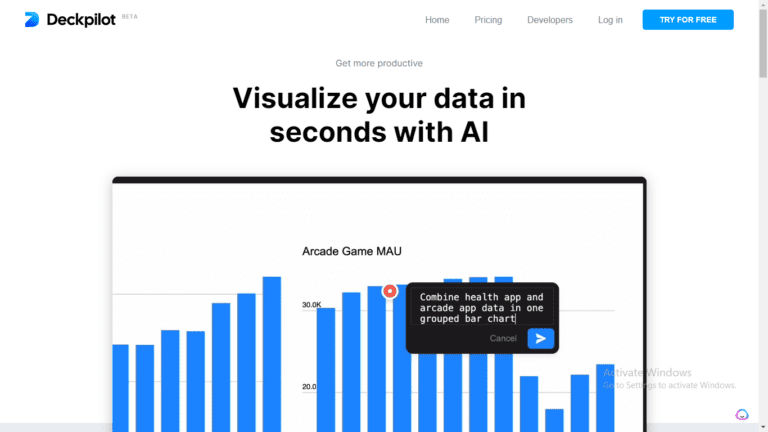 DeckPilot AI: The Easiest Way to Visualize Your Data