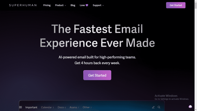 SuperHuman AI: Powerful AI-powered Email Built for High-performing Teams
