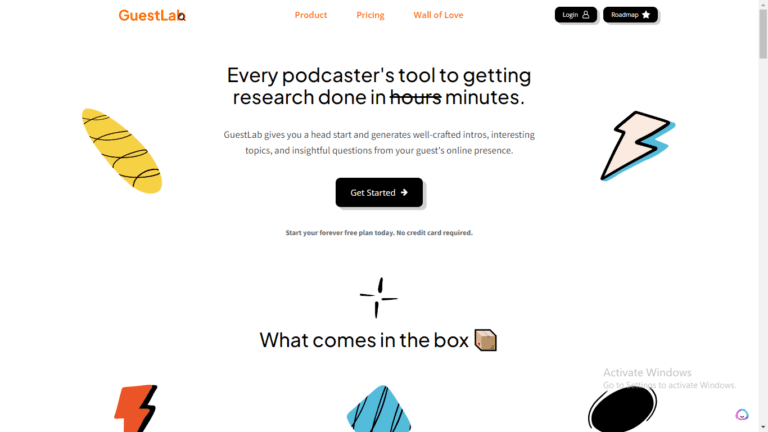GuestLab: Free AI-powered Research Tool for ALL Podcasters