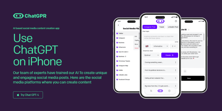 ChatGPR: Powerful AI Chatbot for Creating Engaging Social Media Content