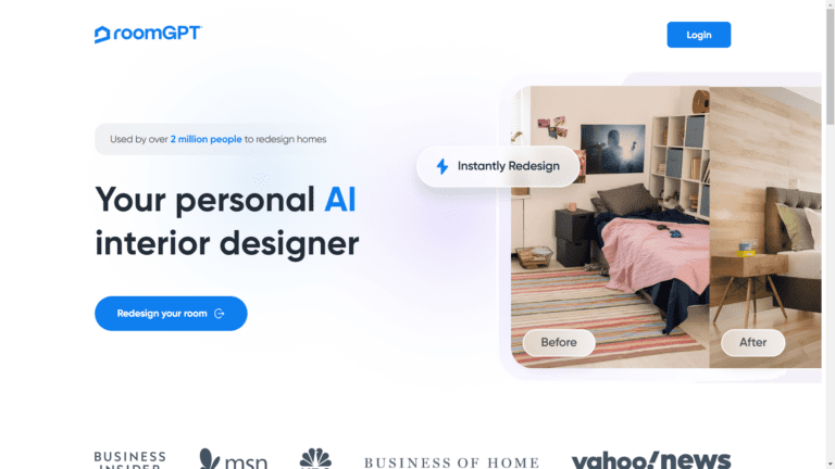 RoomGPT: Powerful Personal AI Interior Designer for Your Home