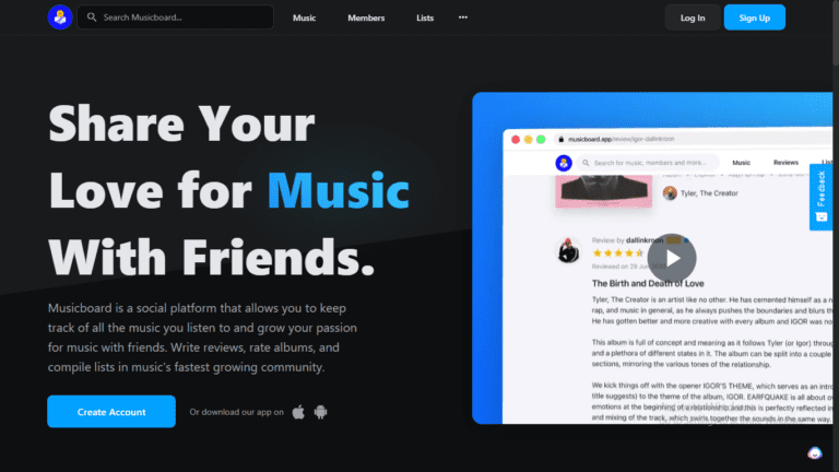 Musicboard: Keep Track of All Your Favourite Playlists Without Stress