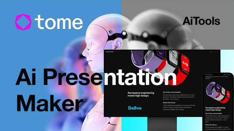 Tome AI: Create Polished & Professional Presentations with AI